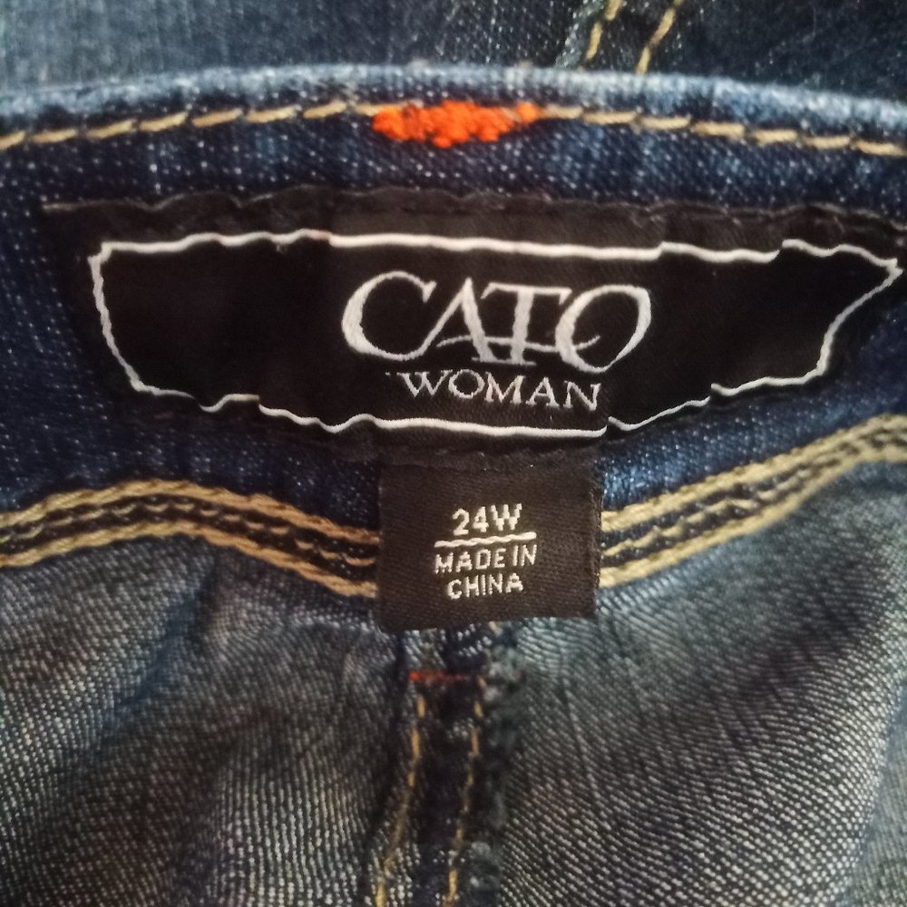 Size 24 Cato Cargo pants